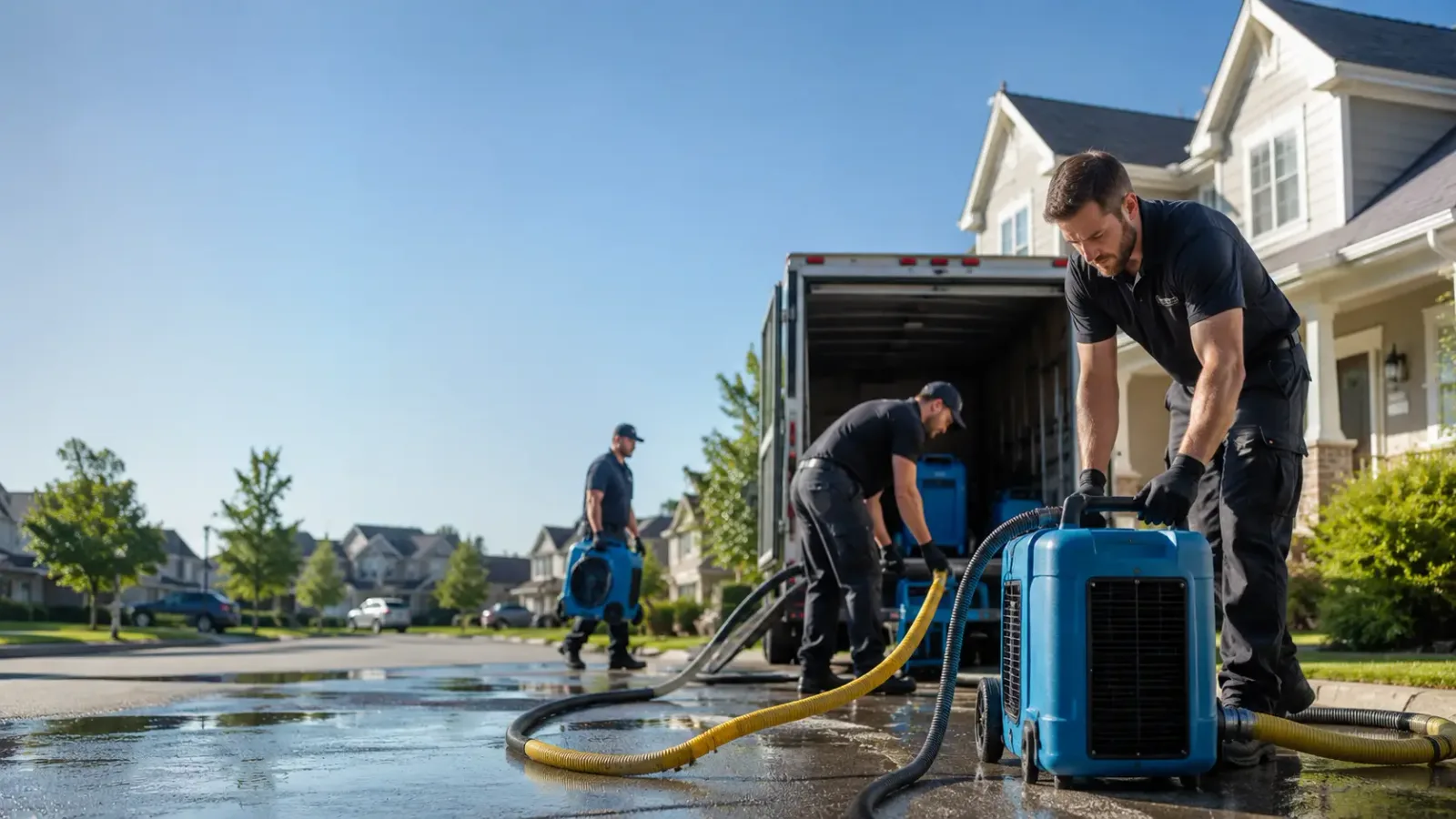 Water Damage Mitigation in Long Branch, TX